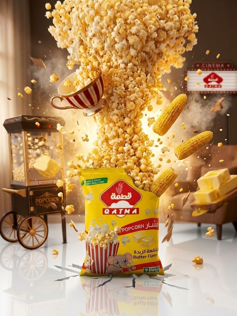 فشار قطمة بالزبدة
